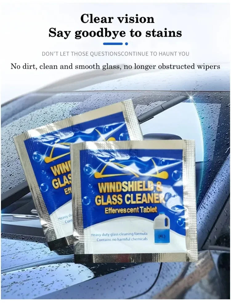 Windscreen Cleaner Effervescent Tablets Concentrated