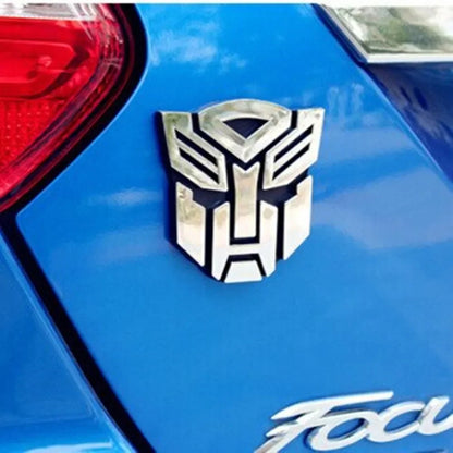 3D Transformer Autobot Badge Emblem - Premium Car Decal Sticker