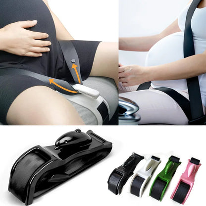 Pregnancy Seat Belt Adjuster - Comfort & Safety for Expecting Moms