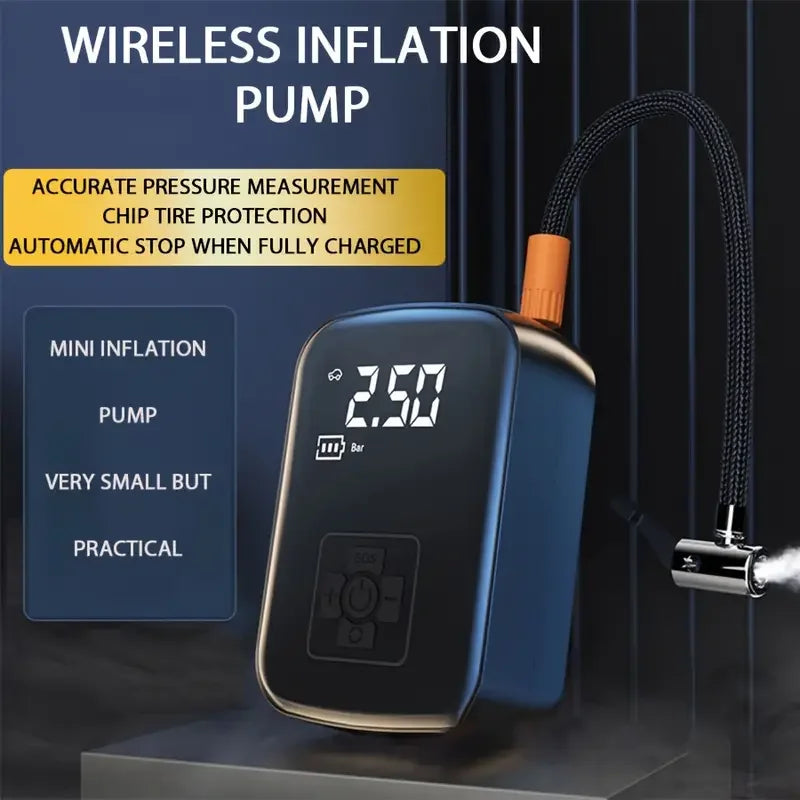 Wireless Electric Tire Inflator Air Pump