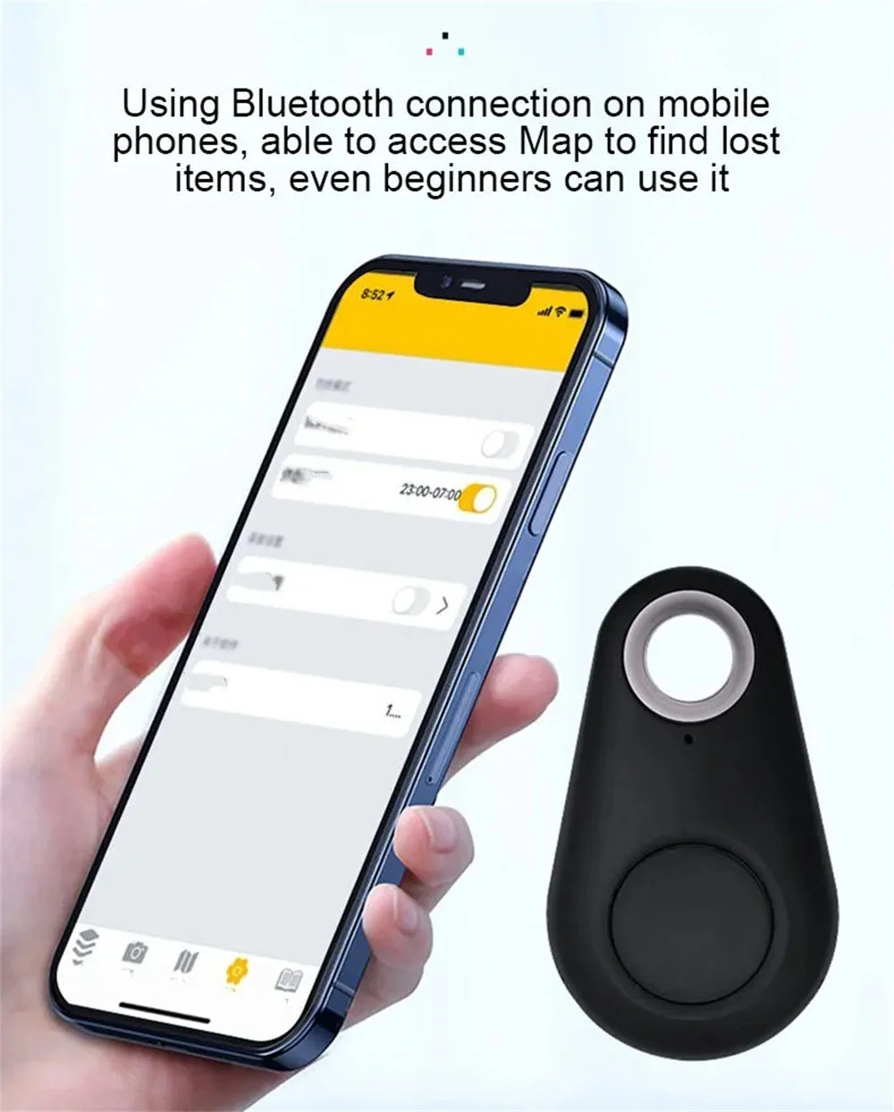 Mini Smart GPS Tracker Anti-Lost Finder