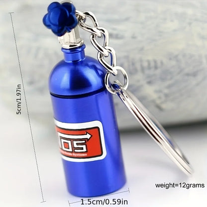 NOS Nitrogen Bottle Keychain