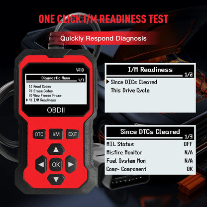 Universal OBD-II Engine Diagnostic Scanner – Read & Clear Codes