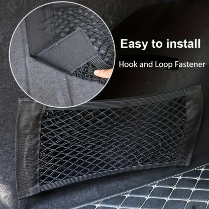 Universal Car Trunk Storage Net Double Mesh