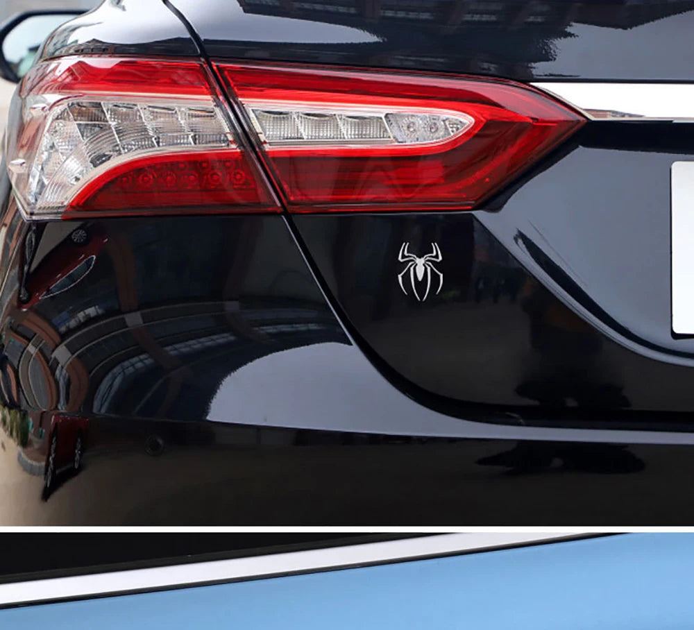 3D Spider Car Emblem - Premium Metal Badge Decal