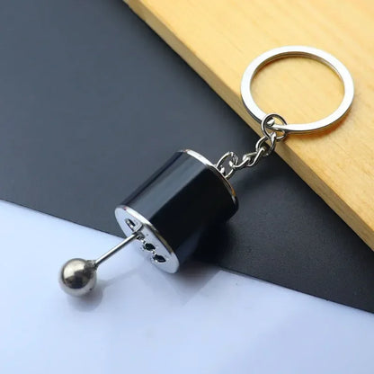 Mini Car Wheel Keychain Metal Keyring