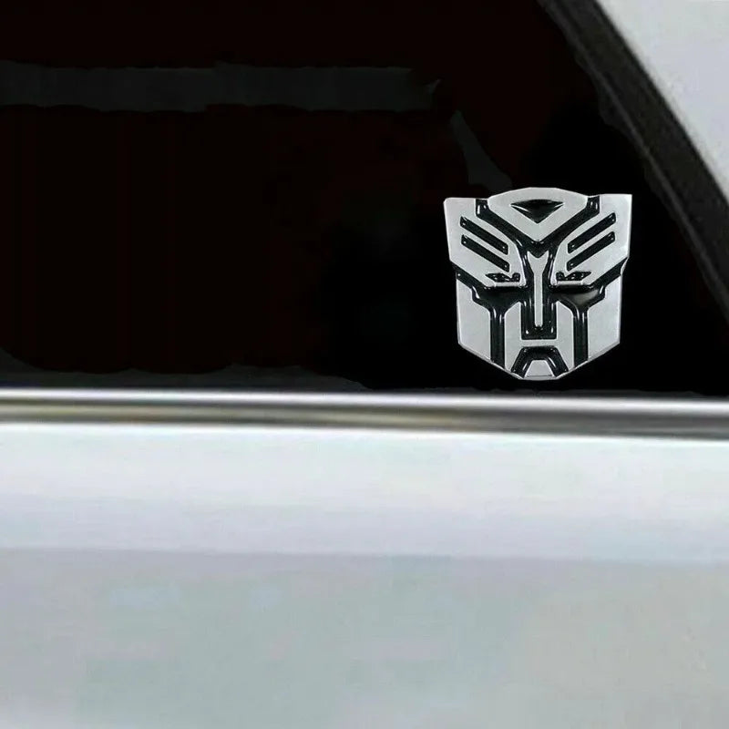 3D Transformer Autobot Badge Emblem - Premium Car Decal Sticker