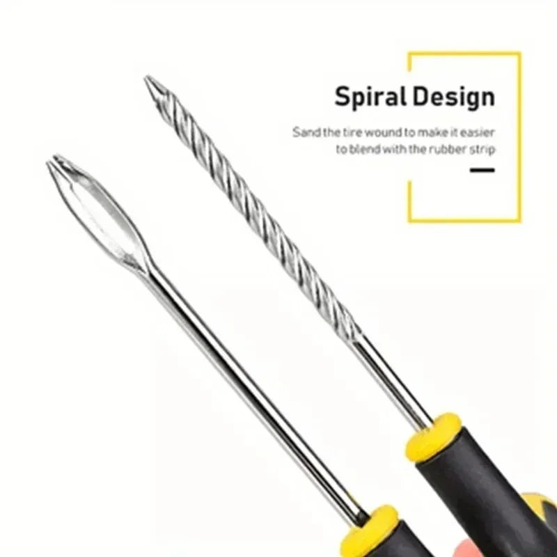 Emergency Tire Repair Kit with Super Glue