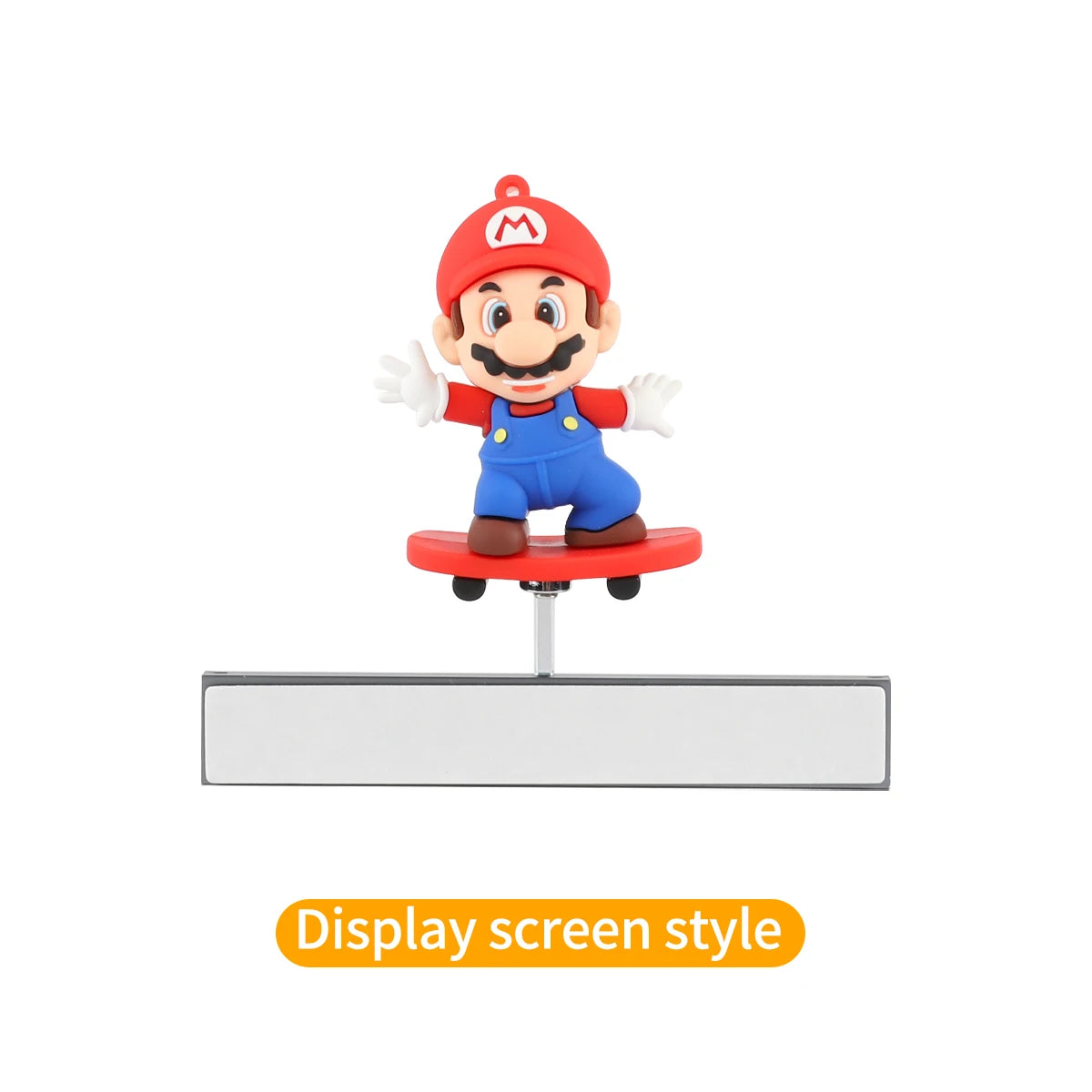 Sliding Skateboard mario Car Ornament – Dashboard Decoration