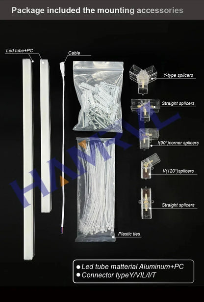 Hexagon LED Garage Ceiling Light