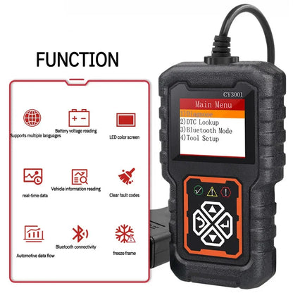 OBD2 Diagnostic Scanner Code Reader CY3001