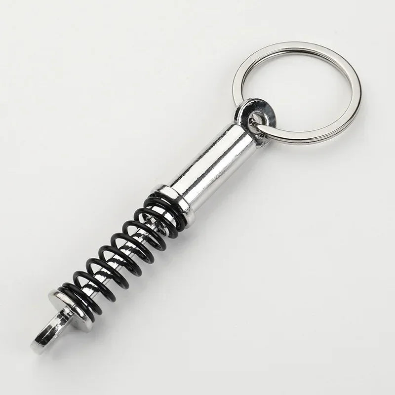Gear Head Keychain Turbo Brake Disc Pendant