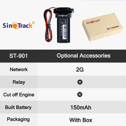 Waterproof GPS Tracker ST-901 Real-Time Vehicle Tracking