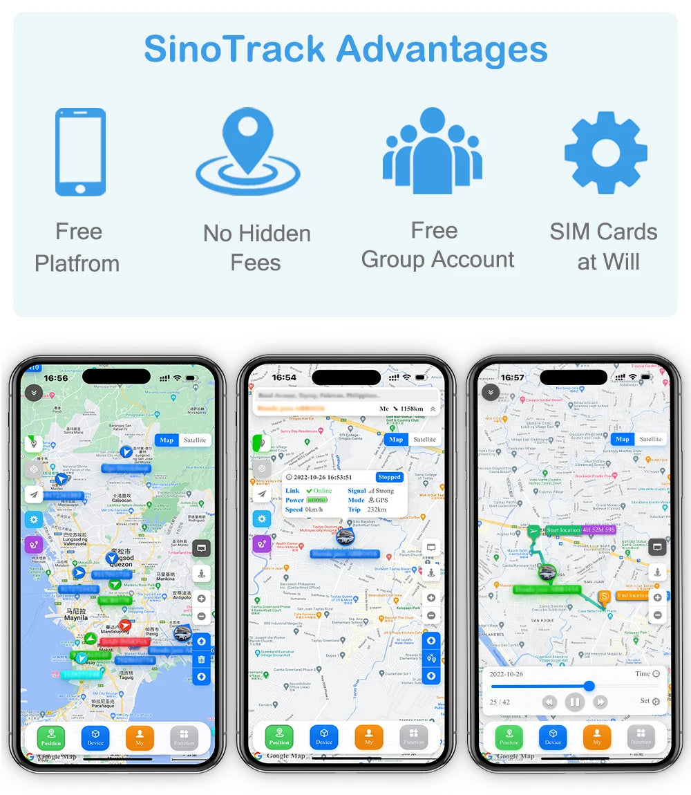 Waterproof GPS Tracker ST-901 Real-Time Vehicle Tracking