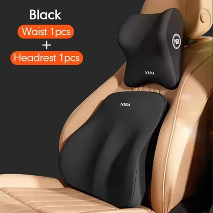 Memory Foam Lumbar Support Pillow for Car