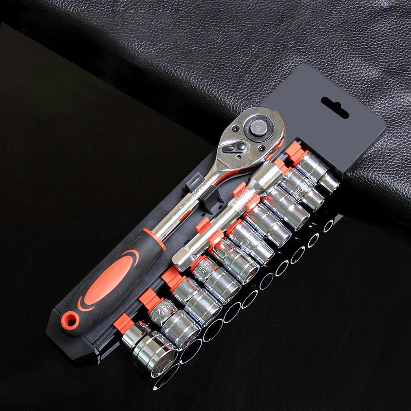 Professional Ratchet Socket Set - Metric 4-13
