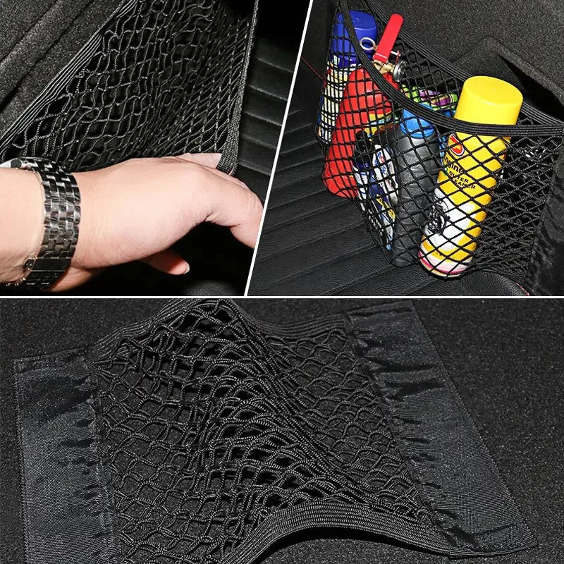 Universal Car Trunk Storage Net Double Mesh