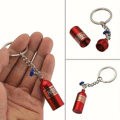 NOS Nitrogen Bottle Keychain