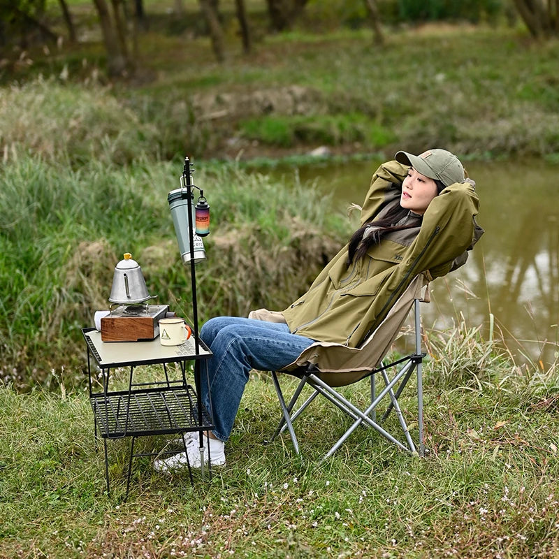 Portable Folding Moon Chair – Camping, Fishing & Outdoor Seat