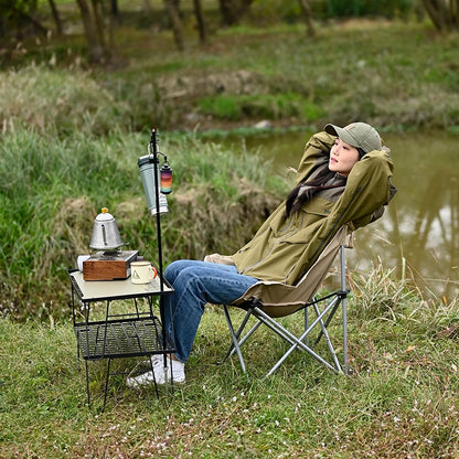 Portable Folding Moon Chair – Camping, Fishing & Outdoor Seat