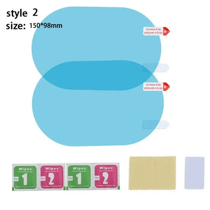 Anti-Fog Rearview Mirror Protective Film 2PCS