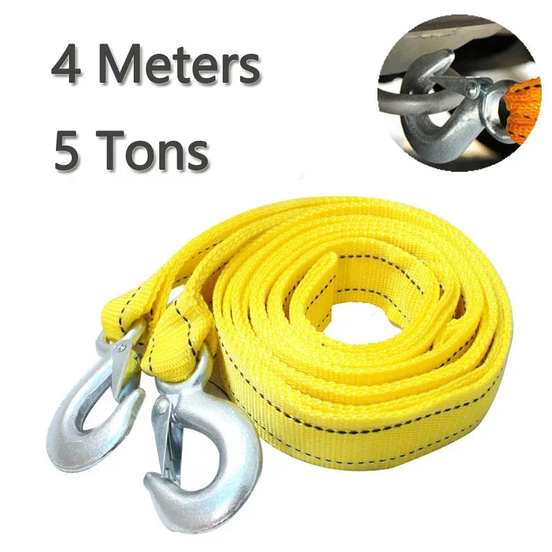 Heavy Duty Car Tow Cable with Hooks