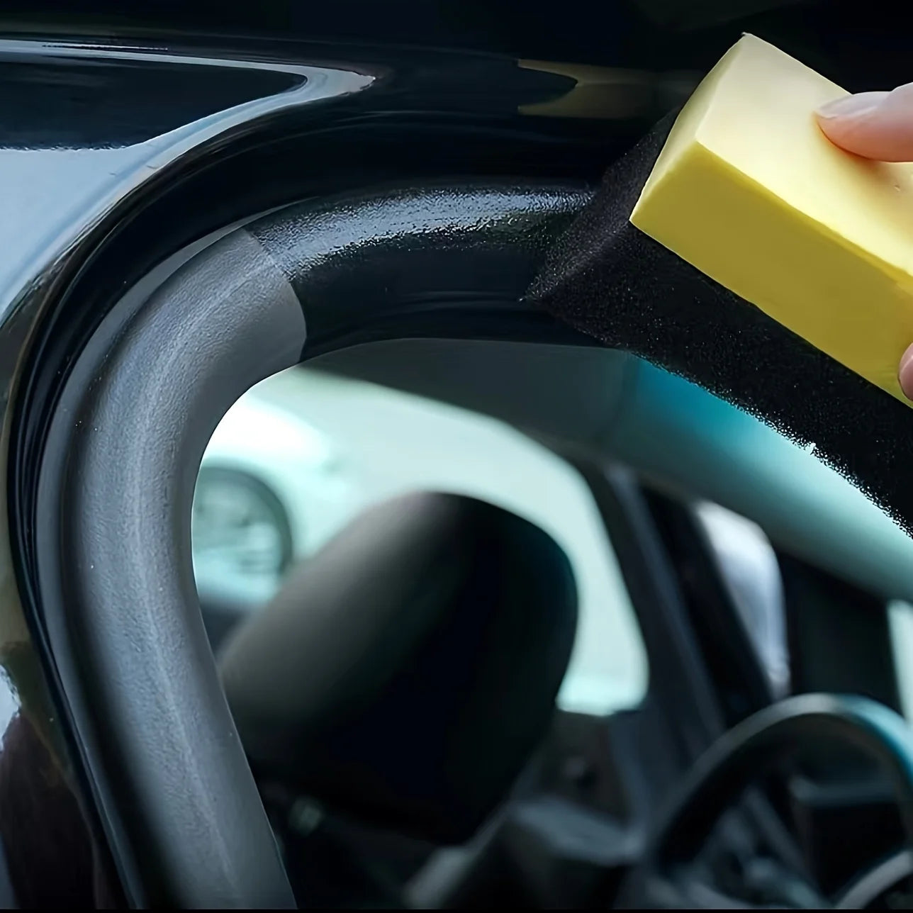 Black Shiny Tire Wax - Durable Protection & Restoration