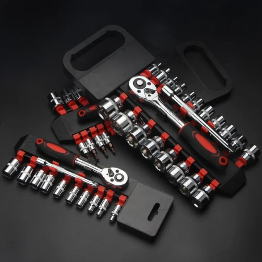 12-Piece Wrench Socket Set Multi-Tool Kit