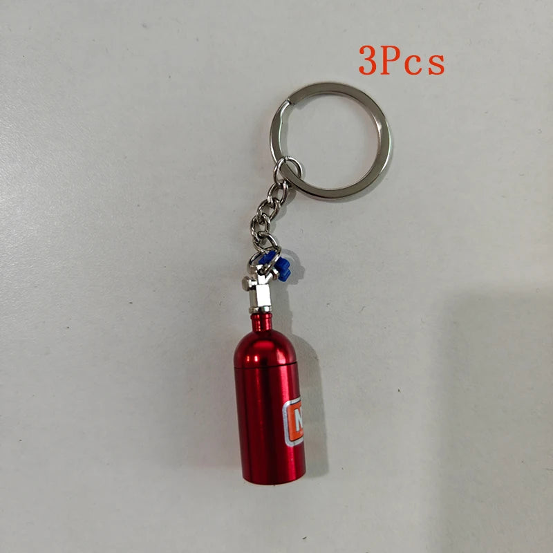 NOS Nitrogen Bottle Keychain