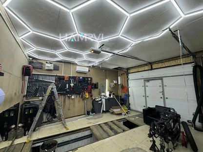 Hexagon LED Garage Ceiling Light