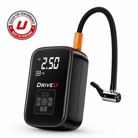 Wireless Tire Inflator – Portable Air Compressor | DriveU™