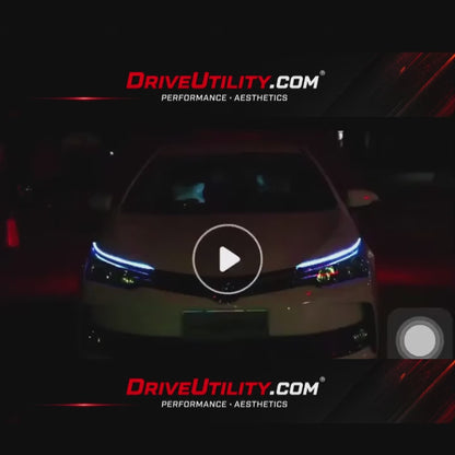 LED DRL Flexible Strip – Waterproof Daytime Running Light & Turn Signal